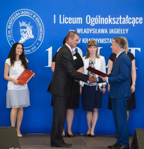 Część oficjalna uroczystości jubileuszowych
